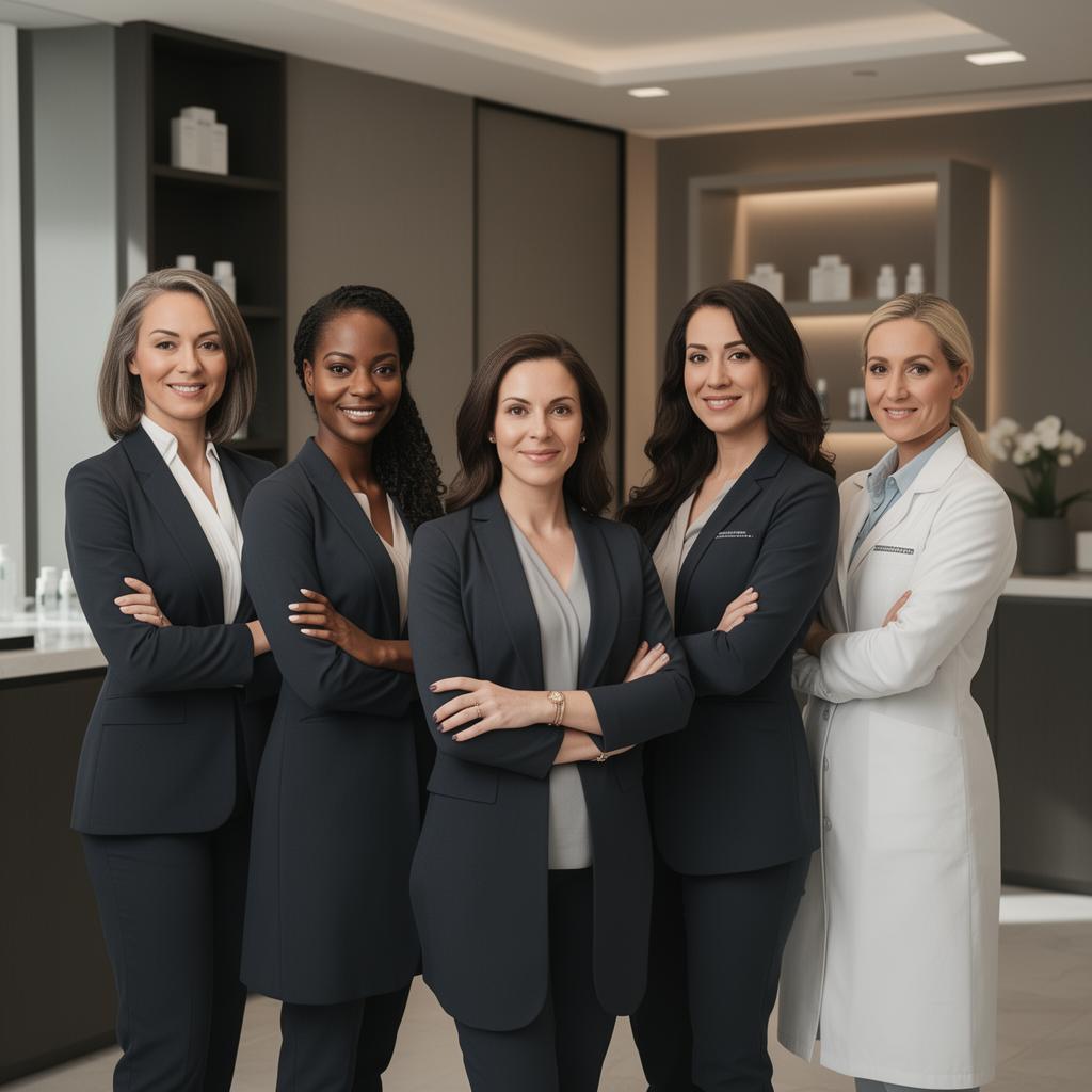 Diverse medical aesthetics team at Align & Focus Wellness